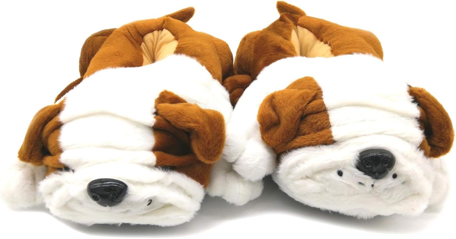 bulldog slippers