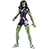 Marvel Legends Series Disney Plus She-Hulk MCU Series Action Figure 6-inch Collectible Toy, Includes 2 Accessories and 1 Buil