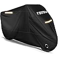 Favoto Motorcycle Cover Waterproof Outdoor Storage Bag Premium Quality All Weather Motorbike Protection Waterproof Sun Outdoo