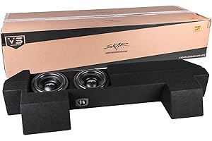 Skar Audio Dual 10" Loaded Ported Subwoofer Enclosure Compatible with 2019-2024 Ram 1500 (5th Gen) Crew Cab Trucks