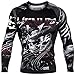 Venum Samurai Skull Long Sleeve MMA Rashguard - Black