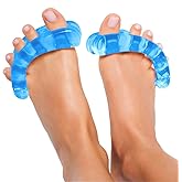 YogaToes® Classic for Women - Small Fits 7 and up Sapphire Blue: Toe Stretcher & Toe Separator. Fight Bunions, Hammer Toes, F