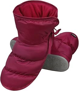 mens thermal slipper boots