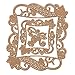 Spellbinders S4-525 Nestabilities Decorative Accents Victorian Garden Decorative Curved Square Etched/Wafer Thin Dies