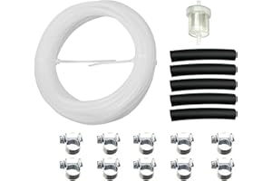 AQXMIOE 5M Fuel Tank Hose Clip Kit Fit for Eberspacher and Webasto Heater, Fuel Hose Clip Filter Pipe Line Kits, for Diesel Heater Fuel Line Replace 1320399A 35320A, Diesel Heater Accessories