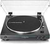 Audio-Technica LP60X BK Fully Automatic Belt-Drive Turntable Black 33 45 RPM