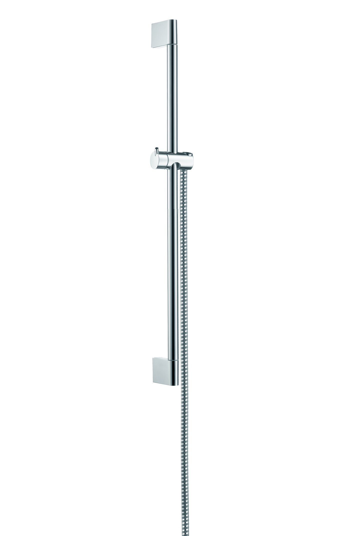 hansgrohe Unica'Crometta shower rail 0.65 m and shower hose, chrome