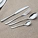 HUIRUI Flatware Cutlery Sets, Stainless Steel Silverware Set for Families, Kitchens, Hotels or Restaurants Dinnerware Cutlery Set Tableware Utensil Set Gift Box Package Utensil Set 24-Piece