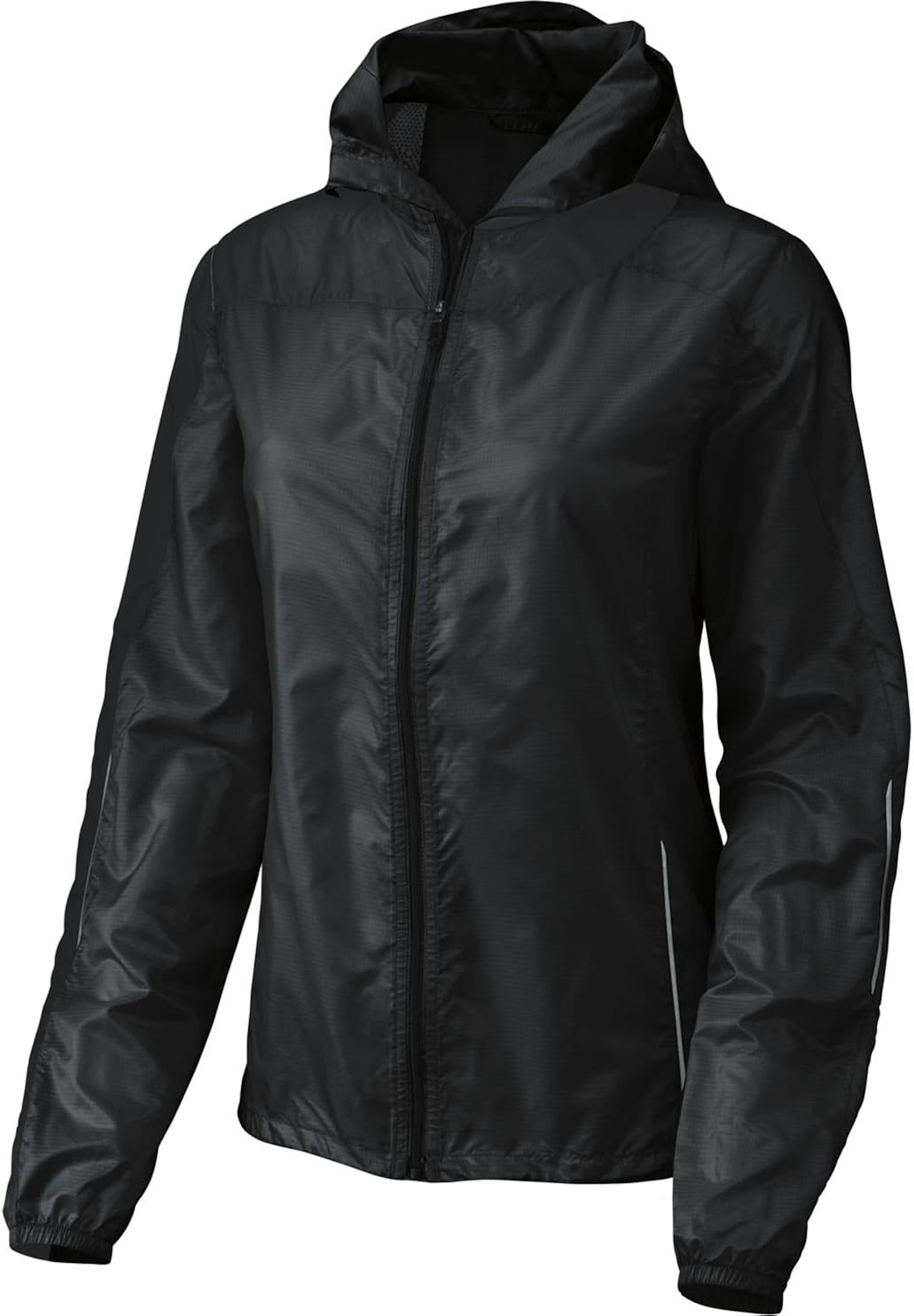 brooks running jacket womens black