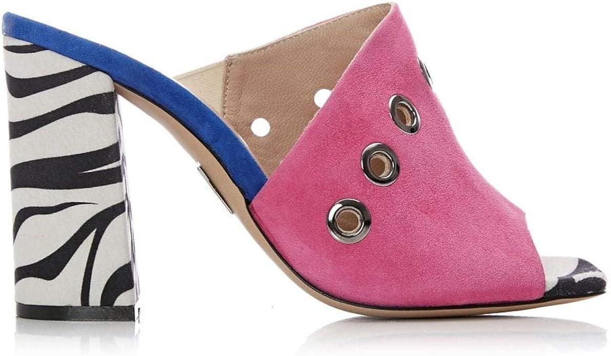 moda in pelle pink shoes