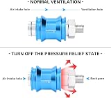 TAILONZ PNEUMATIC Tee Push-in Fittings 12mm OD 3 Way Plastic Pack of 10 view 6