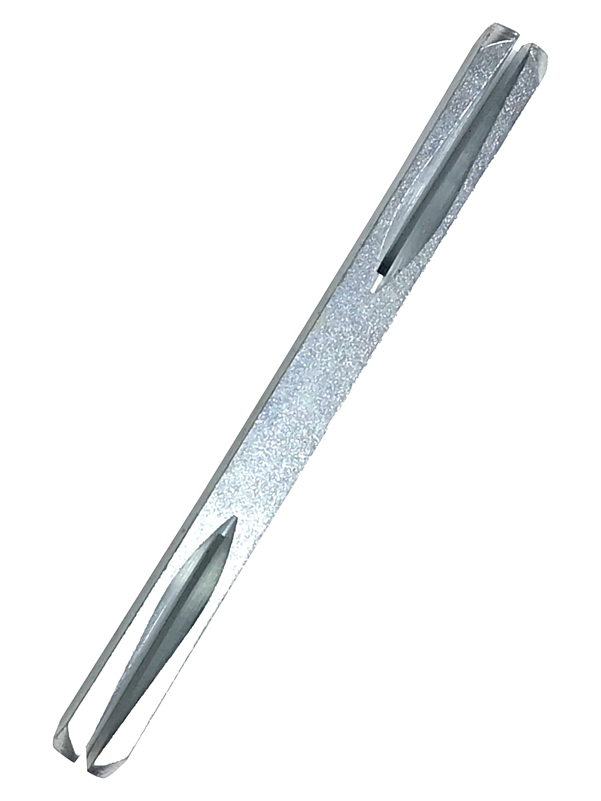 Universal Hardware 8mm x 110mm Split Steel Spindle Door Windows Handle Spindles Silver Finish Sizes from 50mm to 150mm (Pack of 1)