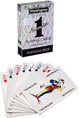 Waddingtons Number 1 Platinum Playing Cards – Plastic Waterproof Deck view 3