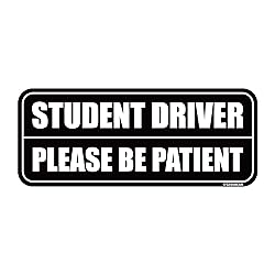 GEEKBEAR Student Driver Car Magnet