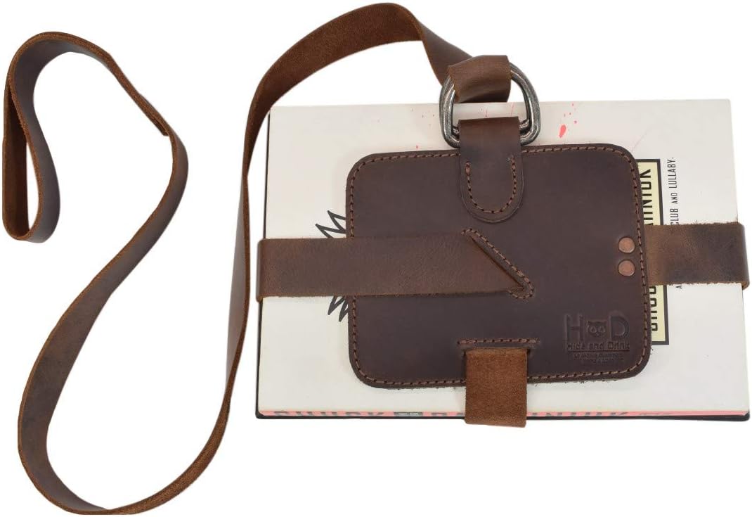 Leather book carrier Clearance