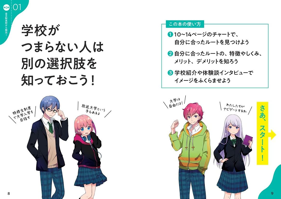 高校脱出マニュアル 人生が変わる高認 通信 特修という面白い方法がある 飛び出せ高校生 Vol 1 旺文社 本 通販 Amazon