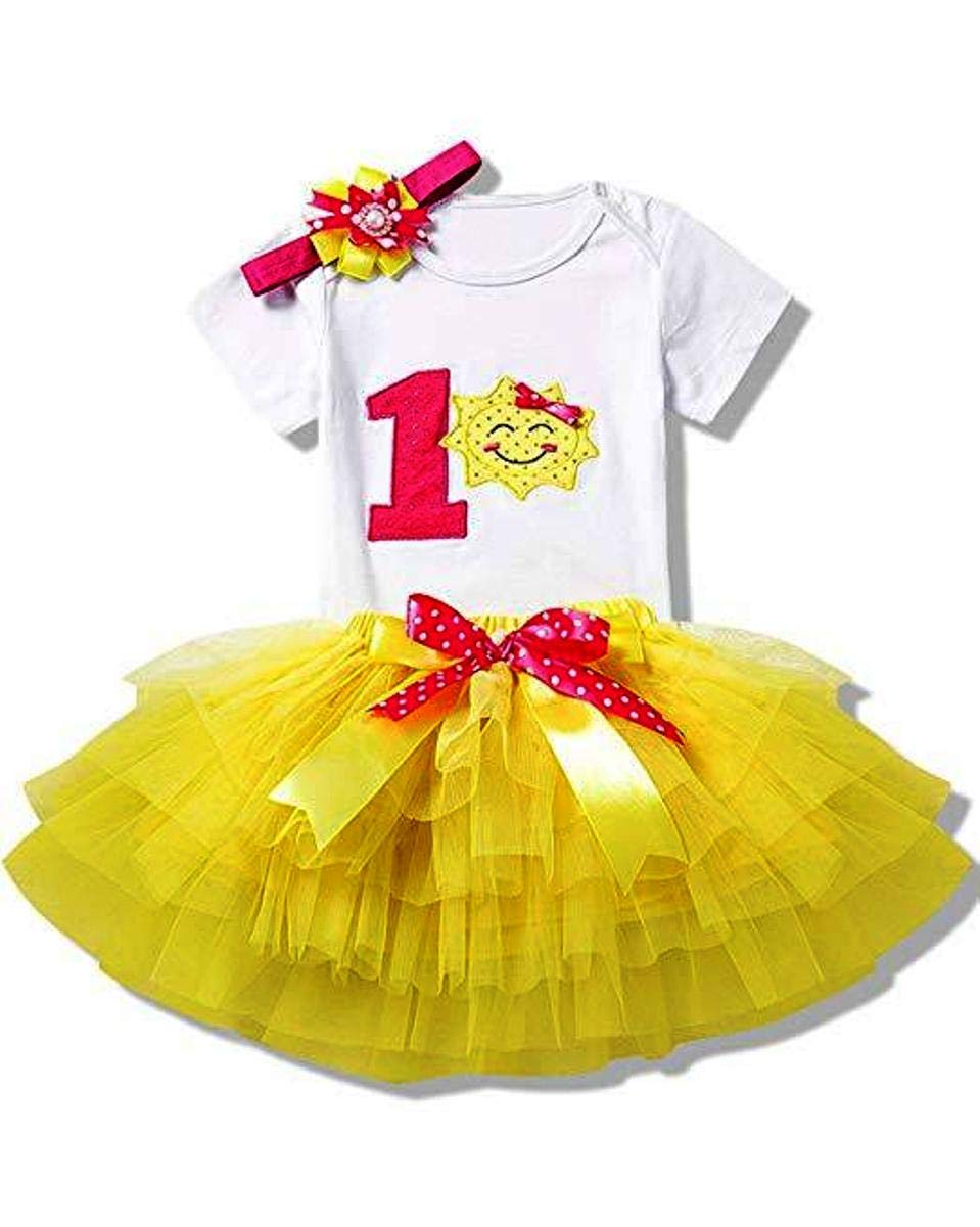 white and yellow romper