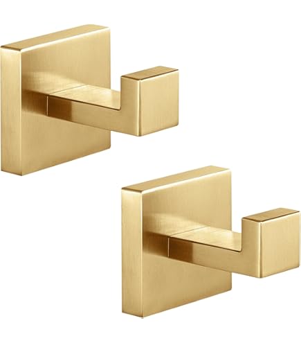 Coolnut Bathroom Coat Hook Stainless Steel Wall Mounted Towel/Robe