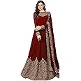 PristiveFashionHub Anarkali Women's Long Dress with Dupta (One Size)