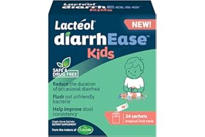 Lactéol diarrhEase Kids - a Safe, Drug Free and clinically Tested postbiotic Strain That Shortens The Duration of Occasional Diarrhea- Works Naturally with Your Child’s Body, 24 Count