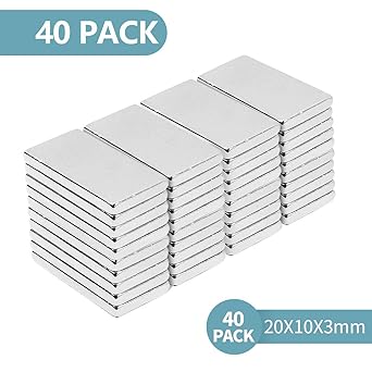 Imán de Neodimio,Super fuerte rectángulo imán de tierras raras ...