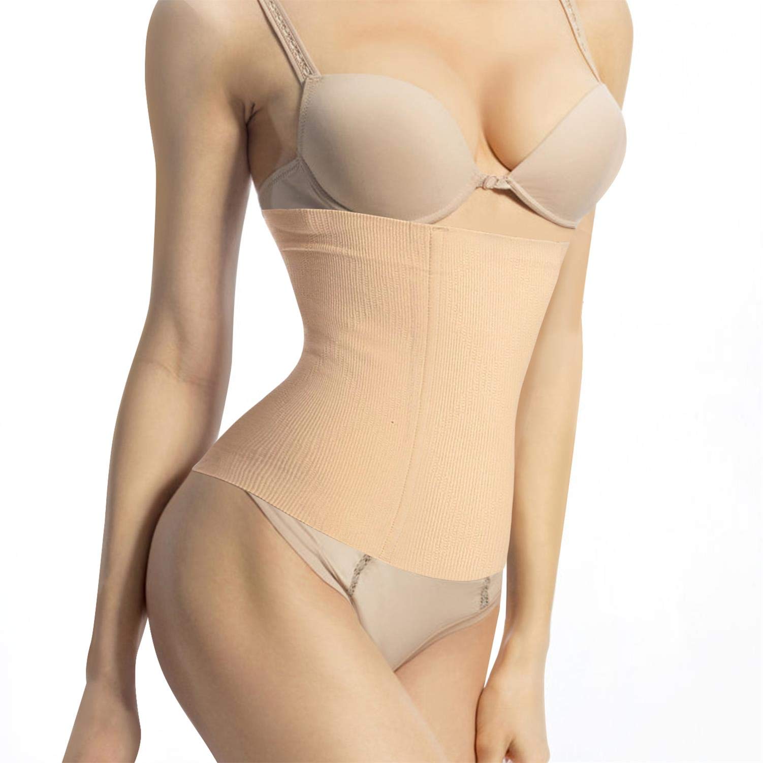 BRABIC Seamless Postpartum Belly Band Wrap Underwear, C-section Recovery Belt Binder Slimming Shapewear for Women