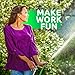 Nifty Grower 100ft Garden Hose - New Expandable Water Hose with Double Latex Core 3/4