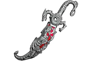 ACE MARTIAL ARTS SUPPLY Saint George Dragon Saber Fantasy Knight 2nd Generation 10" Dagger