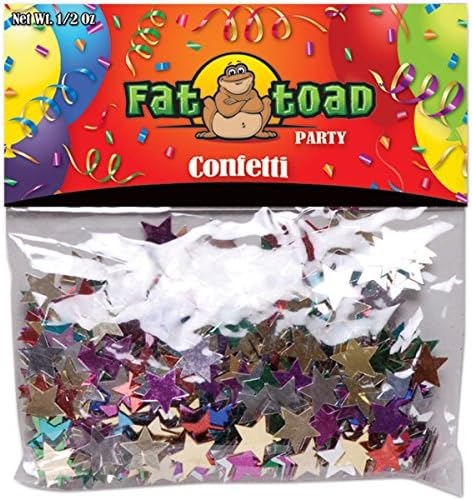 Axiom InternationalColored Stars Confetti, 0.5-Ounce, 1-Pack