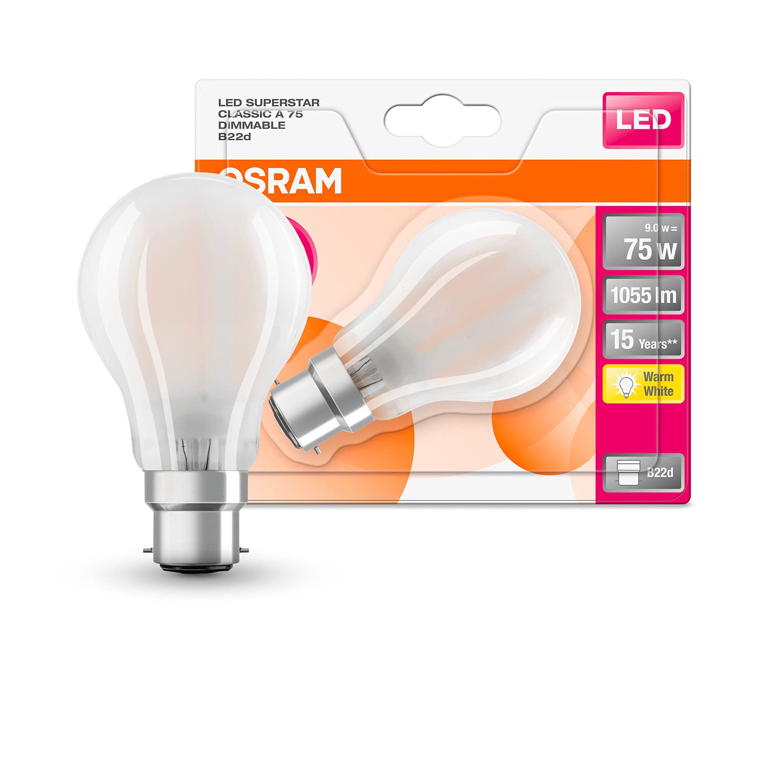OSRAM Lamps LED lamp, Dimmable