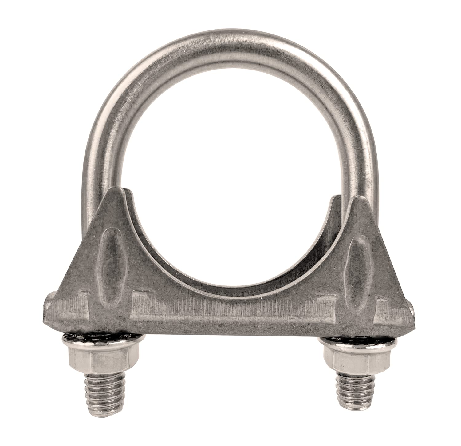 Photo 1 of 1.75" Universal Heavy Duty Exhaust U Clamp 1 3/4 Inch Stainless Steel Muffer U-Bolt Clamps