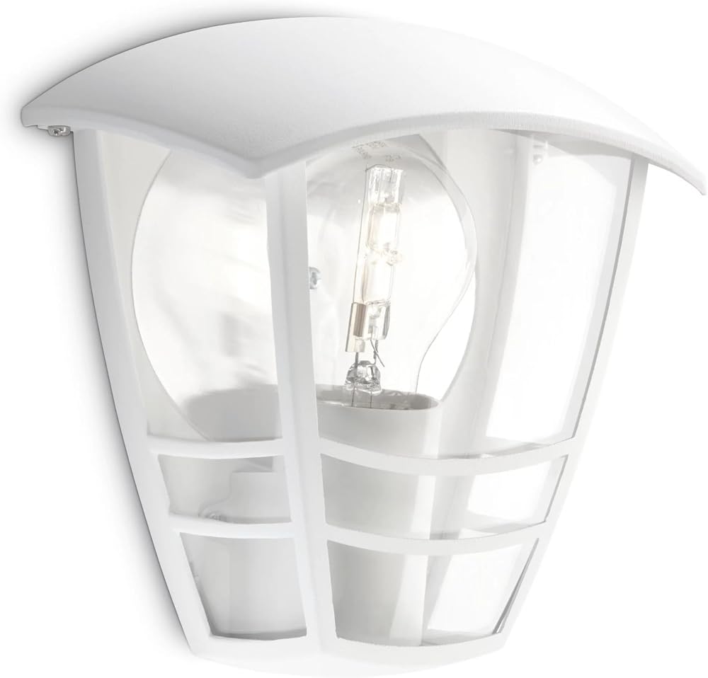 Philips Creek Outdoor Wall Lamp E27 IP44 Aluminium Modern Garden Light