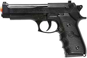 UKARMS M757B 200 FPS Spring Airsoft Gun M9 92 6MM FS Beretta Tactical Hand Gun w/BBS