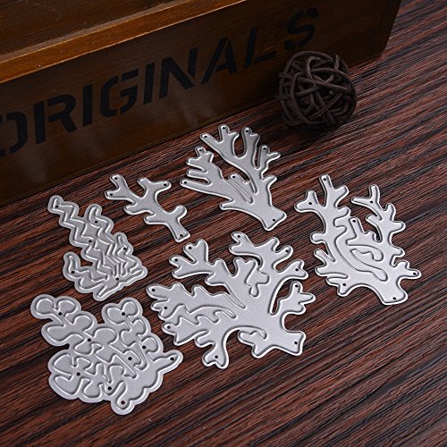 Zeroyoyo Aquatic Plants Cutting Dies Metal Stencil Card Making Scrapbook Template Mould