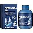 Pipe Bobo Professional-Grade Drain Cleaner - Powerful Fast-Acting Clog Remover, Dissolves Hair, Grease & Food Blockages for K