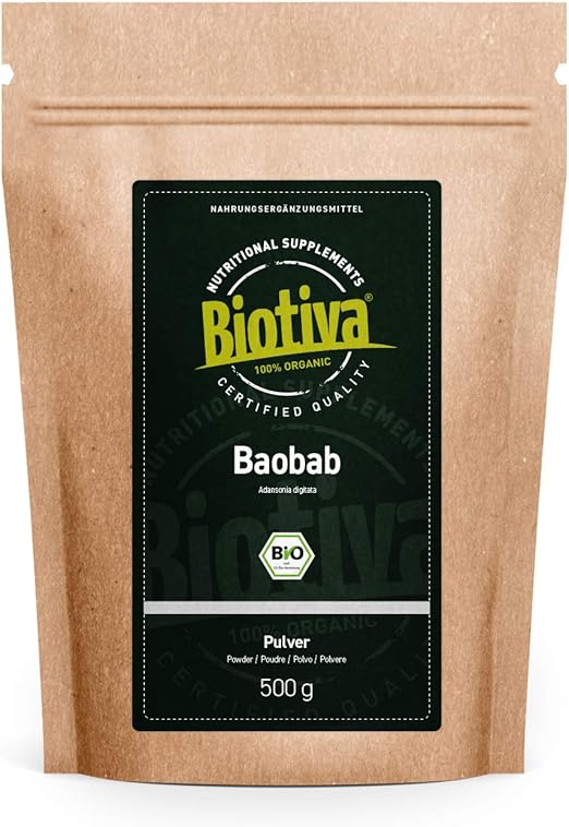 Poudre de baobab bio 500g Baobab bio d'excellente qualité bio Arbre