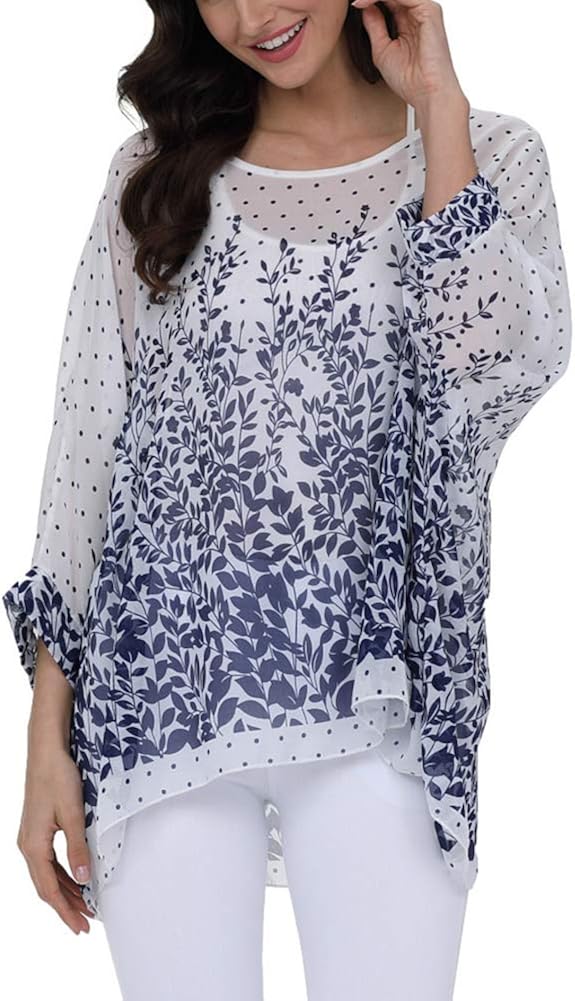 Plus Size Women Blouse Printed Short Sleeve Tunic Tops 2018 Summer Fold Shirt Female Casual V 
