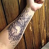 Zokey Original Design Waterproof Temporary Tattoo Stickers 3D Color Flower WS27