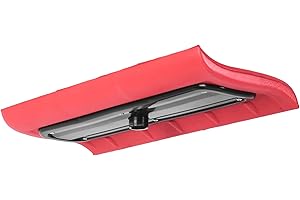 SHINMING Foam Snow Brush & Roof Snow Rake - Lightweight Durable Foam Head Snow Broom for Roofs, Vehicles, and Gutters, Pole-C