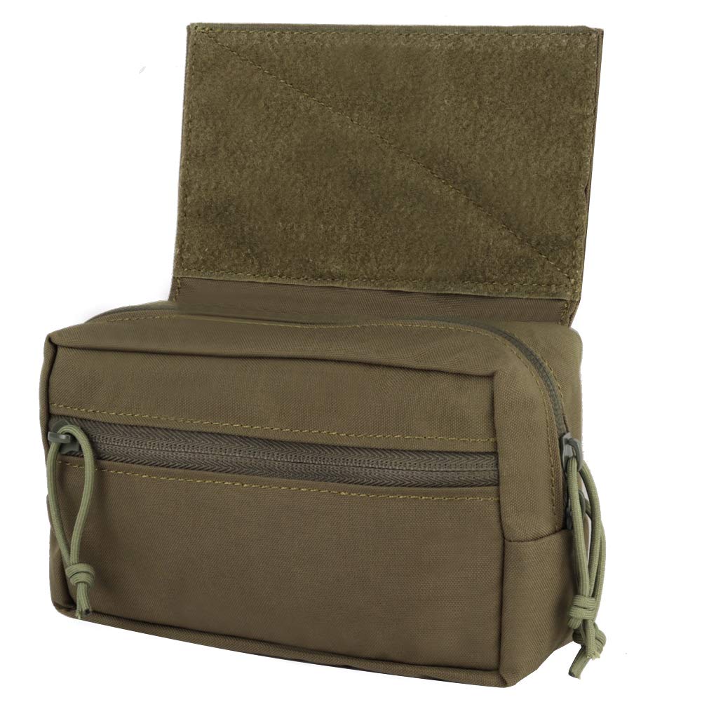 Drop Pouch Sub Abdominal Carrying Kit Bag for Tactical Vest Chest Rig