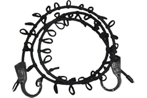 DANVIRTUOUS Rubber Duck Frame Suitable for Owners, Wrangler's Rope, Paracord Display Fixed Bracket, Off-Road Vehicle Interior Accessories(Excluding Rubber Ducks,Black)