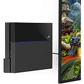 Monzlteck Wall Mount for PS4 Original(Old Model),Near or Behind TV, Space Saving