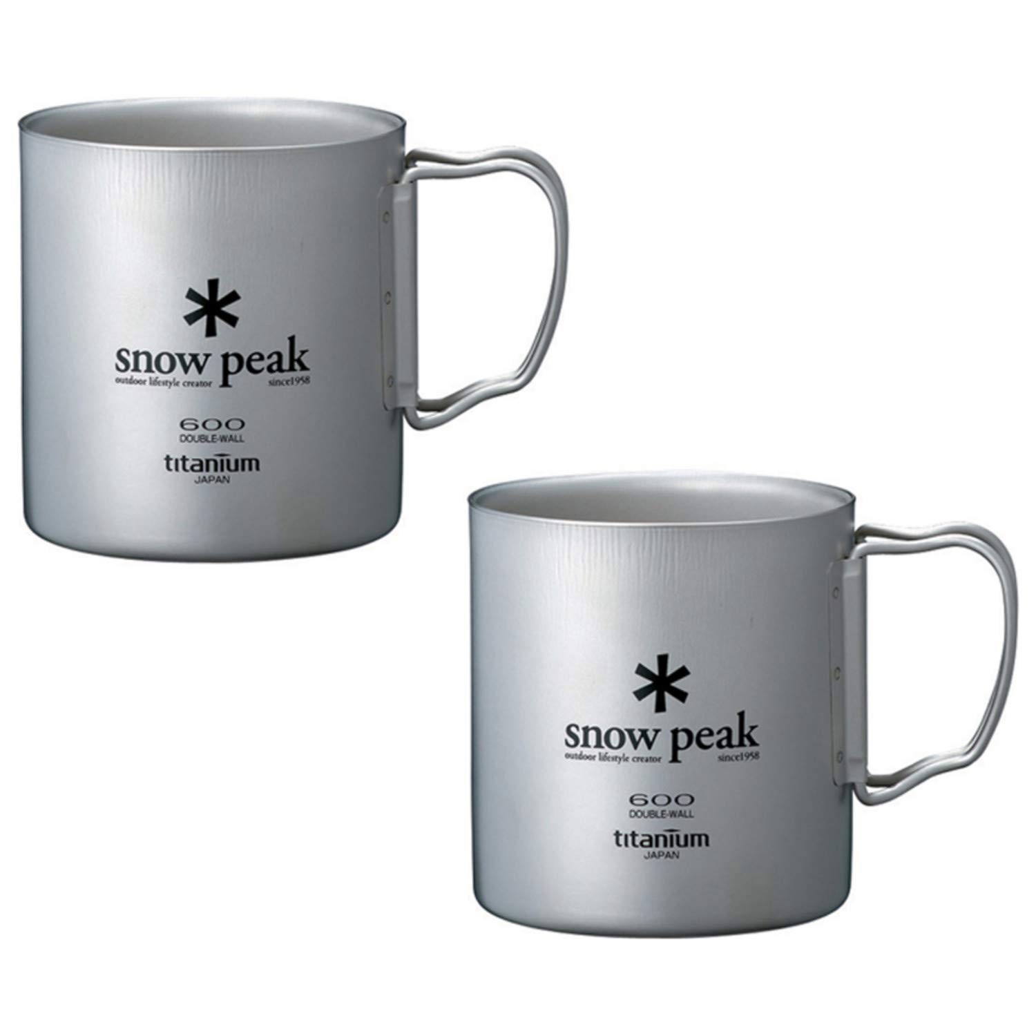 snow peak ti double 600 mug