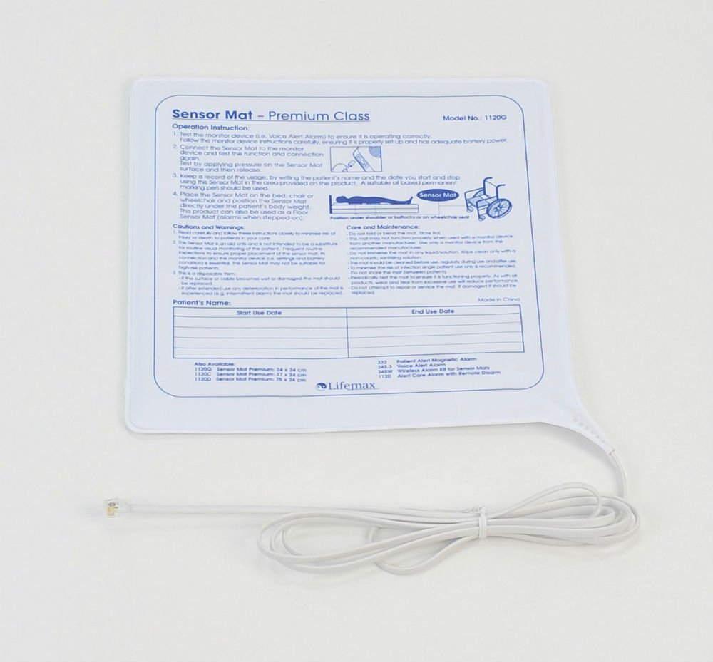 Lifemax 1120G Premium Sensor Mat Small 25 x 25cm