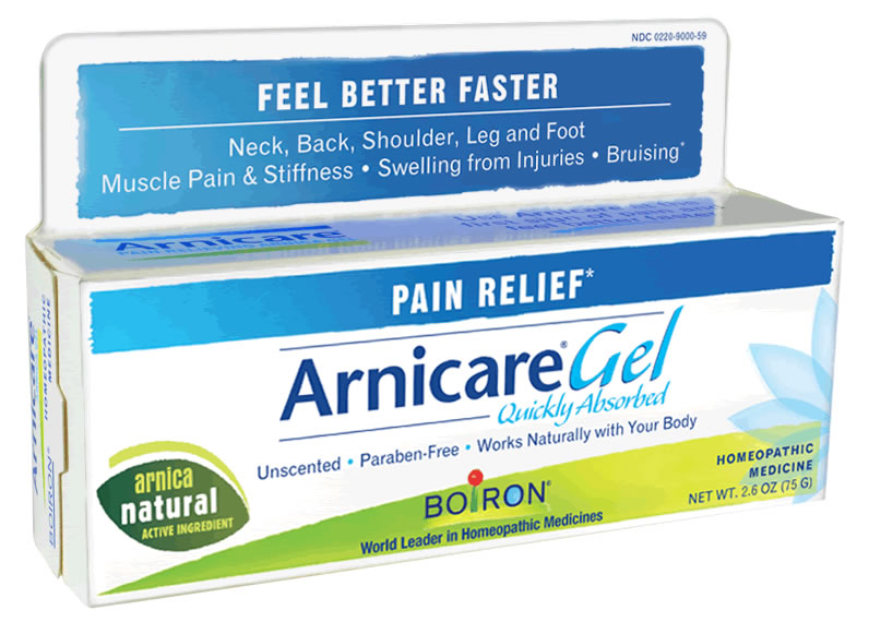 Boiron Arnica Gel for Pain Relief, 2.6 Ounce, Topical Analgesic for Neck Pain, Back