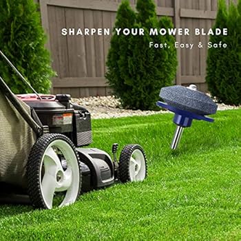 Amazon Com Righthome 4 Pcs Lawn Mower Blade Sharpener For Drill Universal Lawn Tool Lawnmower Sharpener For Power Drill Hand Drill And Lawn Mower Blade Balancer Drill Bit Sharpener Garden Outdoor