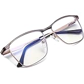 Zéro D Square Blue Light Blocking Glasses Computer Eyeglasses Anti Eyestrain Eyewear Frame Men Women 18tp