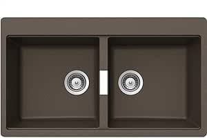 Schock Horizont N-200 A G bronce fregadero marrón instalación-fregadero