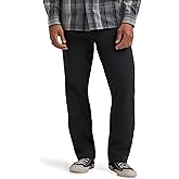 Wrangler Authentics Mens Men's Straight Fit Flat Front Chino