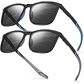 SKYOAK Premium Large 158MM XXL Polarized Sunglasses Men Women, Scratch/Saltwater Resistant/Oleophobic Coating Lens